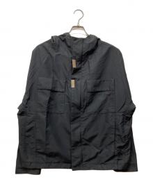 RAF SIMONS（ラフシモンズ）の古着「CLUSTER HOODED JACKET」｜ブラック