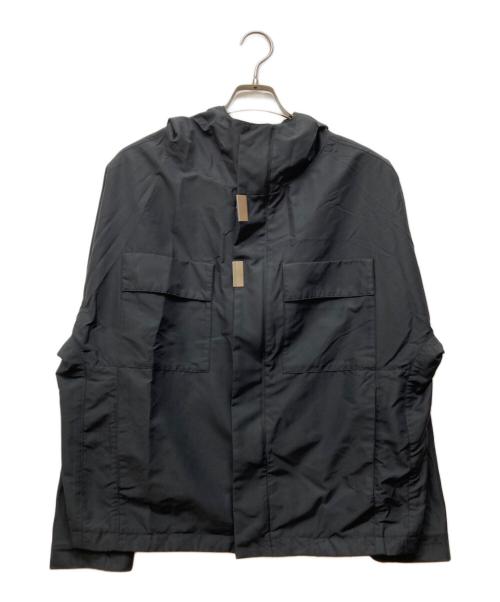 RAF SIMONS（ラフシモンズ）RAF SIMONS (ラフシモンズ) CLUSTER HOODED JACKET ブラック サイズ:44の古着・服飾アイテム