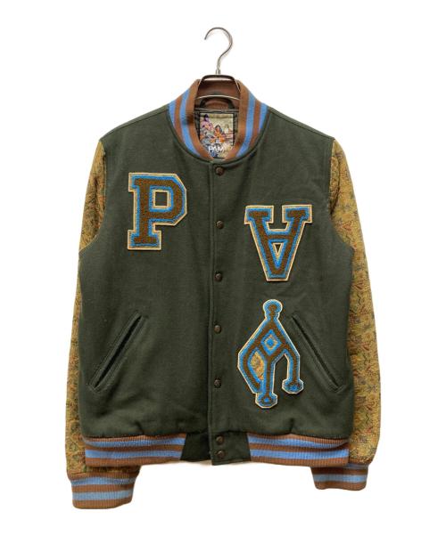 PAM（パム）PAM (パム) スタジャン グリーン サイズ:Mの古着・服飾アイテム