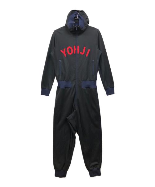 Y-3（ワイスリー）Y-3 (ワイスリー) M YOHJI LETTERS TRACK JUMPSUIT ブラック サイズ:Mの古着・服飾アイテム