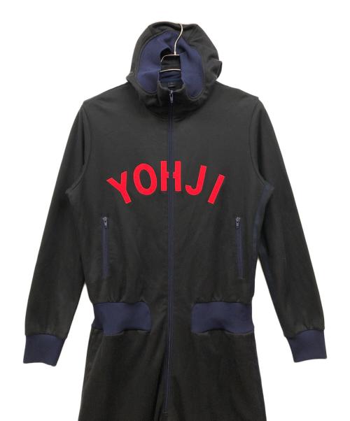 Y-3（ワイスリー）Y-3 (ワイスリー) M YOHJI LETTERS TRACK JUMPSUIT ブラック サイズ:Mの古着・服飾アイテム