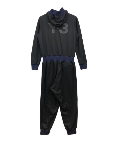 Y-3（ワイスリー）Y-3 (ワイスリー) M YOHJI LETTERS TRACK JUMPSUIT ブラック サイズ:Mの古着・服飾アイテム