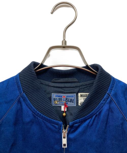 BLUE BLUE（ブルーブルー）BLUE BLUE (ブルーブルー) トラックジャケット ブルー サイズ:2の古着・服飾アイテム