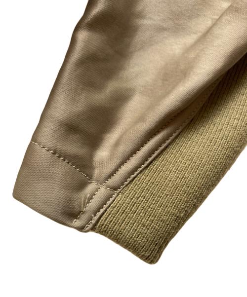 kolor/BEACON（カラービーコン）kolor/BEACON (カラービーコン) サテンミリタリーブルゾン ブラウン サイズ:１の古着・服飾アイテム