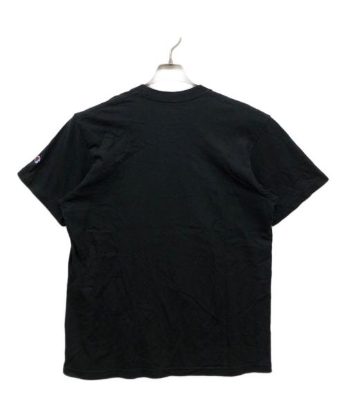 Champion（チャンピオン）Champion (チャンピオン) Supreme (シュプリーム) Chrome S/S ブラック サイズ:Mの古着・服飾アイテム