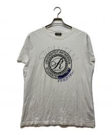 RAF SIMONS（ラフシモンズ）の古着「STUDENTEN T SHIRT」｜ホワイト