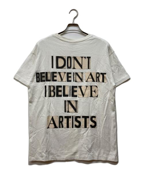 READYMADE（レディメイド）READYMADE (レディメイド) DUCHAMP T-SHIRT ホワイト サイズ:Mの古着・服飾アイテム