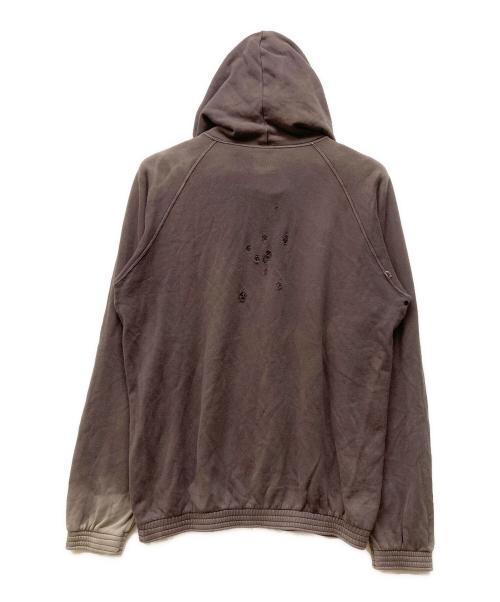 NUMBER (N)INE（ナンバーナイン）NUMBER (N)INE (ナンバーナイン) スカルプリントパーカー パープル サイズ:4の古着・服飾アイテム