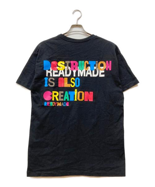 READYMADE（レディメイド）READYMADE (レディメイド) MONA LISA T-SHIRT ブラック サイズ:Mの古着・服飾アイテム