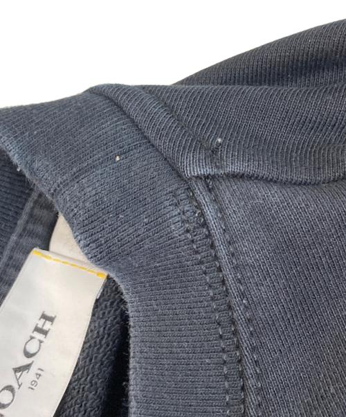 COACH（コーチ）COACH (コーチ) クルーネックスウェット ブラック サイズ:Lの古着・服飾アイテム