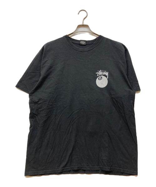 stussy（ステューシー）stussy (ステューシー) プリントTシャツ ブラック サイズ:Lの古着・服飾アイテム