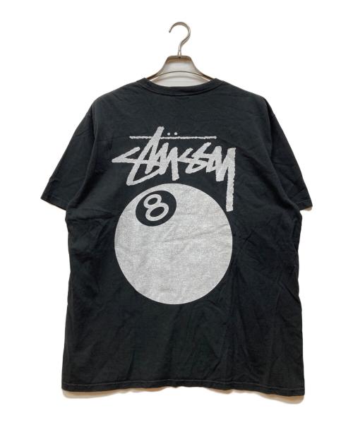 stussy（ステューシー）stussy (ステューシー) プリントTシャツ ブラック サイズ:Lの古着・服飾アイテム
