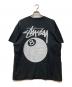 stussy (ステューシー) プリントTシャツ ブラック サイズ:L：8000円