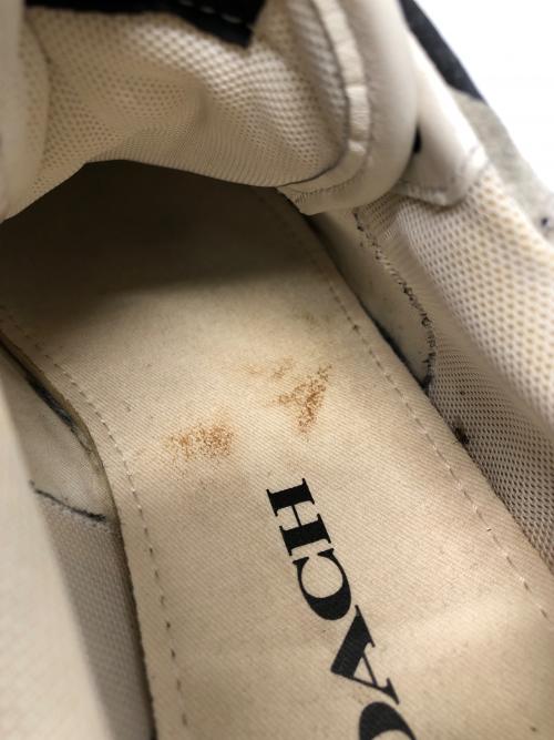 COACH（コーチ）COACH (コーチ) ローカットスニーカー ホワイト サイズ:26㎝の古着・服飾アイテム
