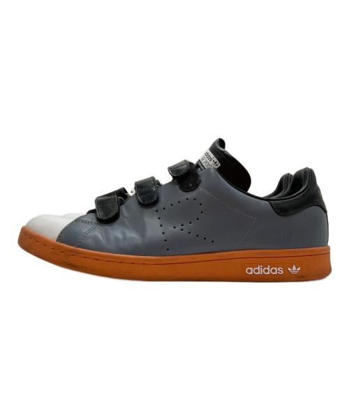 adidas（アディダス）adidas (アディダス) RAF SIMONS (ラフシモンズ) ローカットスニーカー グレー サイズ:27.5の古着・服飾アイテム