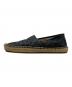 GUCCI (グッチ) エスパドリーユ ブラック サイズ:7：12000円