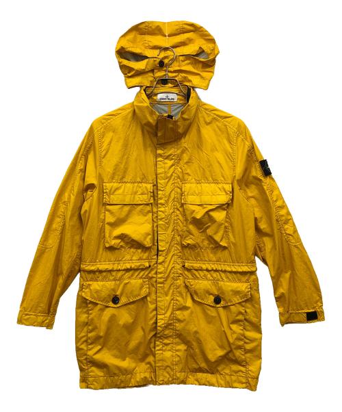 STONE ISLAND（ストーンアイランド）STONE ISLAND (ストーンアイランド) Membrana 3L TC イエロー サイズ:Mの古着・服飾アイテム