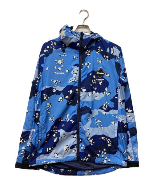 F.C.R.B.（エフシーレアルブリストル）F.C.R.B. (エフシーレアルブリストル) ジップパーカー ブルー サイズ:Sの古着・服飾アイテム