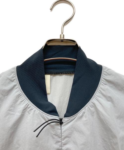 N.HOOLYWOOD（エヌ ハリウッド）N.HOOLYWOOD (エヌ ハリウッド) ナイロンツイルジャケット シルバー サイズ:40の古着・服飾アイテム