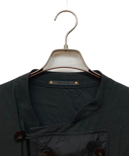 PAUL SMITH（ポールスミス）Paul Smith (ポールスミス) ナイロン切替/ミックスアップジャケット ブラック サイズ:Lの古着・服飾アイテム