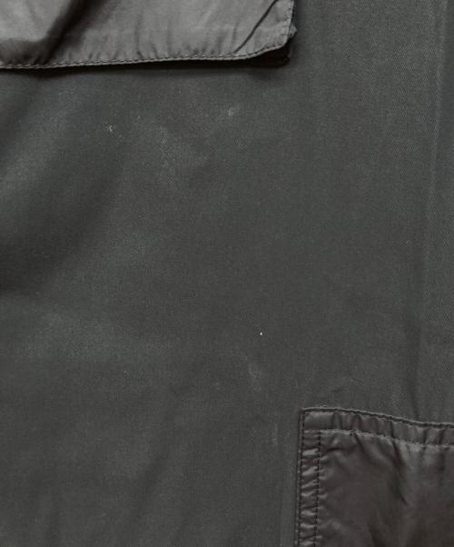 PAUL SMITH（ポールスミス）Paul Smith (ポールスミス) ナイロン切替/ミックスアップジャケット ブラック サイズ:Lの古着・服飾アイテム