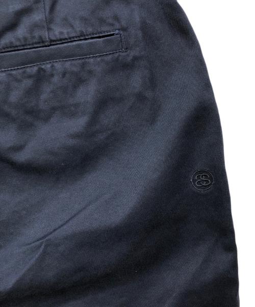 stussy（ステューシー）stussy (ステューシー) 刺繍チノパンツ ネイビー サイズ:34の古着・服飾アイテム