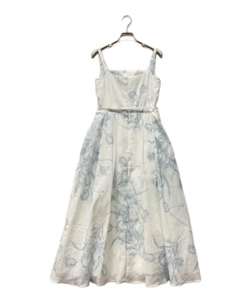 CELFORD（セルフォード）CELFORD (セルフォード) プリーツ加工 キャミワンピース スカイブルー サイズ:36の古着・服飾アイテム