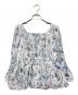 Rirandture (リランドチュール) LAURA ASHLEY (ローラ アシュレイ) 花柄ブラウス スカイブルー サイズ:2：8000円