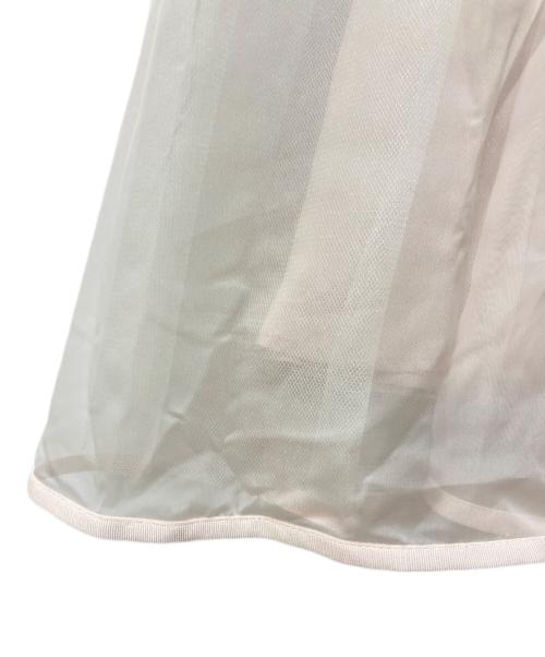 CELFORD（セルフォード）CELFORD (セルフォード) シアータックフレアースカート ピンク サイズ:38の古着・服飾アイテム