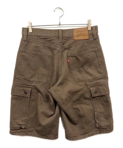 LEVI'S PReMIUM（リーバイス プレミアム）LEVI'S PReMIUM (リーバイス プレミアム) バギーカーゴショートパンツ ブラウン サイズ:W30の古着・服飾アイテム
