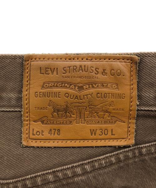LEVI'S PReMIUM（リーバイス プレミアム）LEVI'S PReMIUM (リーバイス プレミアム) バギーカーゴショートパンツ ブラウン サイズ:W30の古着・服飾アイテム
