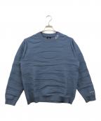OAKLEYオークリー）の古着「Camo JQ Sweater」｜ブルー