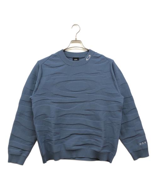 OAKLEY（オークリー）OAKLEY (オークリー) Camo JQ Sweater ブルー サイズ:Mの古着・服飾アイテム