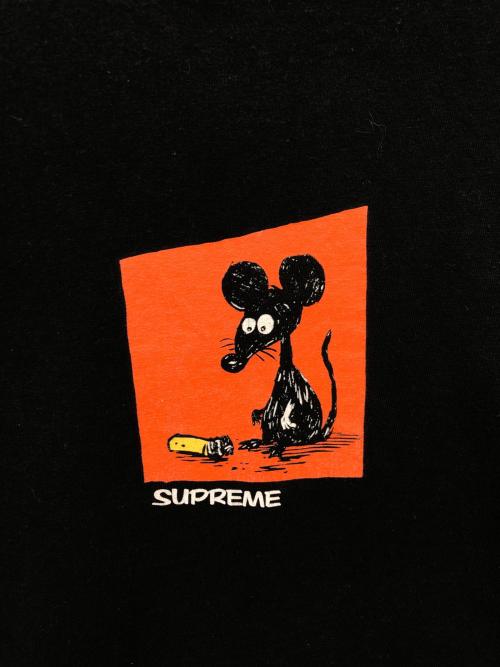 SUPREME（シュプリーム）Supreme (シュプリーム) Mouse Tee ブラック サイズ:XLの古着・服飾アイテム