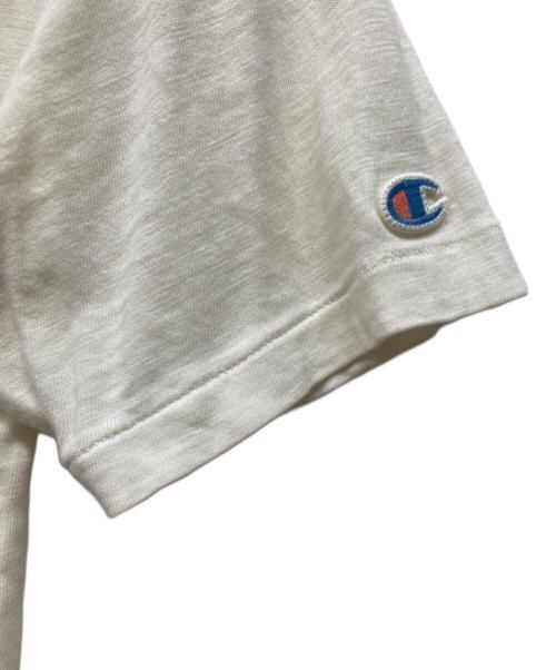 Champion（チャンピオン）Champion (チャンピオン) 60sプリントTシャツ アイボリー サイズ:Mの古着・服飾アイテム