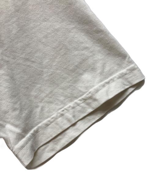 stussy（ステューシー）stussy (ステューシー) サーフィンプリントTシャツ ホワイト サイズ:Lの古着・服飾アイテム