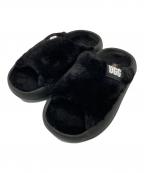 UGGアグ）の古着「FoamO UGGplush Slide」｜ブラック