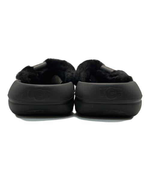 UGG（アグ）UGG (アグ) FoamO UGGplush Slide ブラック サイズ:UK7の古着・服飾アイテム