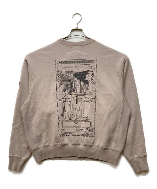 C.E（シーイー）C.E (シーイー) MD Ostension CREW NECK ピンク サイズ:Mの古着・服飾アイテム