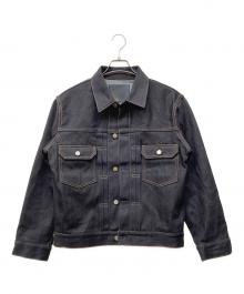 MOMOTARO JEANS（桃太郎ジーンズ）の古着「LOT. 007 2ndデニムジャケット」｜ネイビー