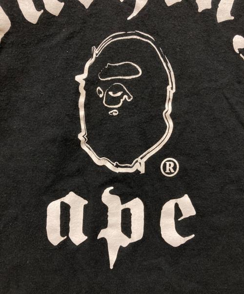 A BATHING APE（アベイシングエイプ）A BATHING APE (アベイシングエイプ) 半袖カットソー ブラック サイズ:XSの古着・服飾アイテム