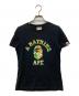 A BATHING APE（アベイシングエイプ）の古着「半袖カットソー」｜ブラック