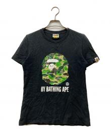A BATHING APE（アベイシングエイプ）の古着「半袖カットソー」｜ブラック