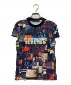 hystericsヒステリックス）の古着「蓄光ロゴtシャツ」｜ブラック