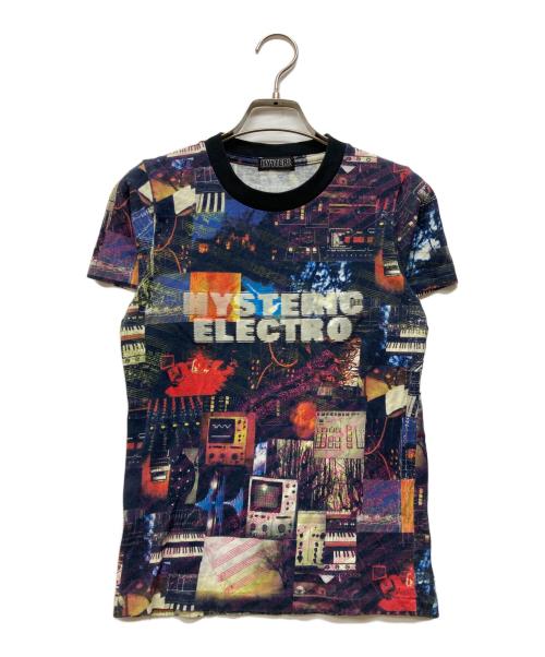 hysterics（ヒステリックス）hysterics (ヒステリックス) 蓄光ロゴtシャツ ブラック サイズ:FREEの古着・服飾アイテム