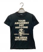 Hysteric Glamourヒステリックグラマー）の古着「半袖カットソー」｜ブラック