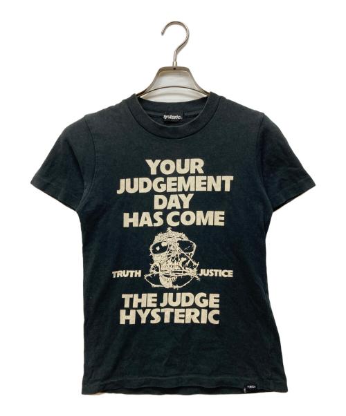Hysteric Glamour（ヒステリックグラマー）Hysteric Glamour (ヒステリックグラマー) 半袖カットソー ブラック サイズ:FREEの古着・服飾アイテム