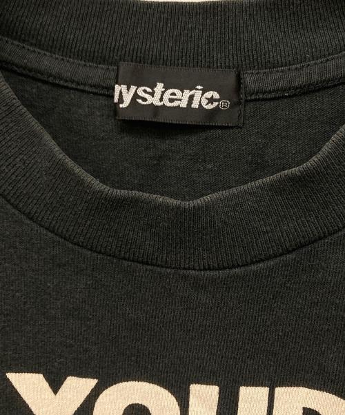 Hysteric Glamour（ヒステリックグラマー）Hysteric Glamour (ヒステリックグラマー) 半袖カットソー ブラック サイズ:FREEの古着・服飾アイテム
