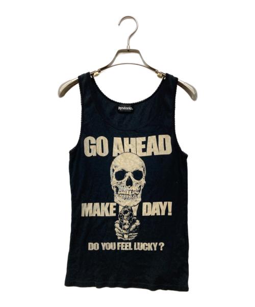 Hysteric Glamour（ヒステリックグラマー）Hysteric Glamour (ヒステリックグラマー) GO AHEADタンク ブラック サイズ:FREEの古着・服飾アイテム