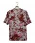 Andy Warhol by HYSTERIC GLAMOUR (アンディーウォーホルバイヒステリックグラマー) スカル総柄半袖ニット レッド サイズ:FREE：8000円